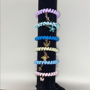 Colorful Charm Hair Ties Sets 3 piece
